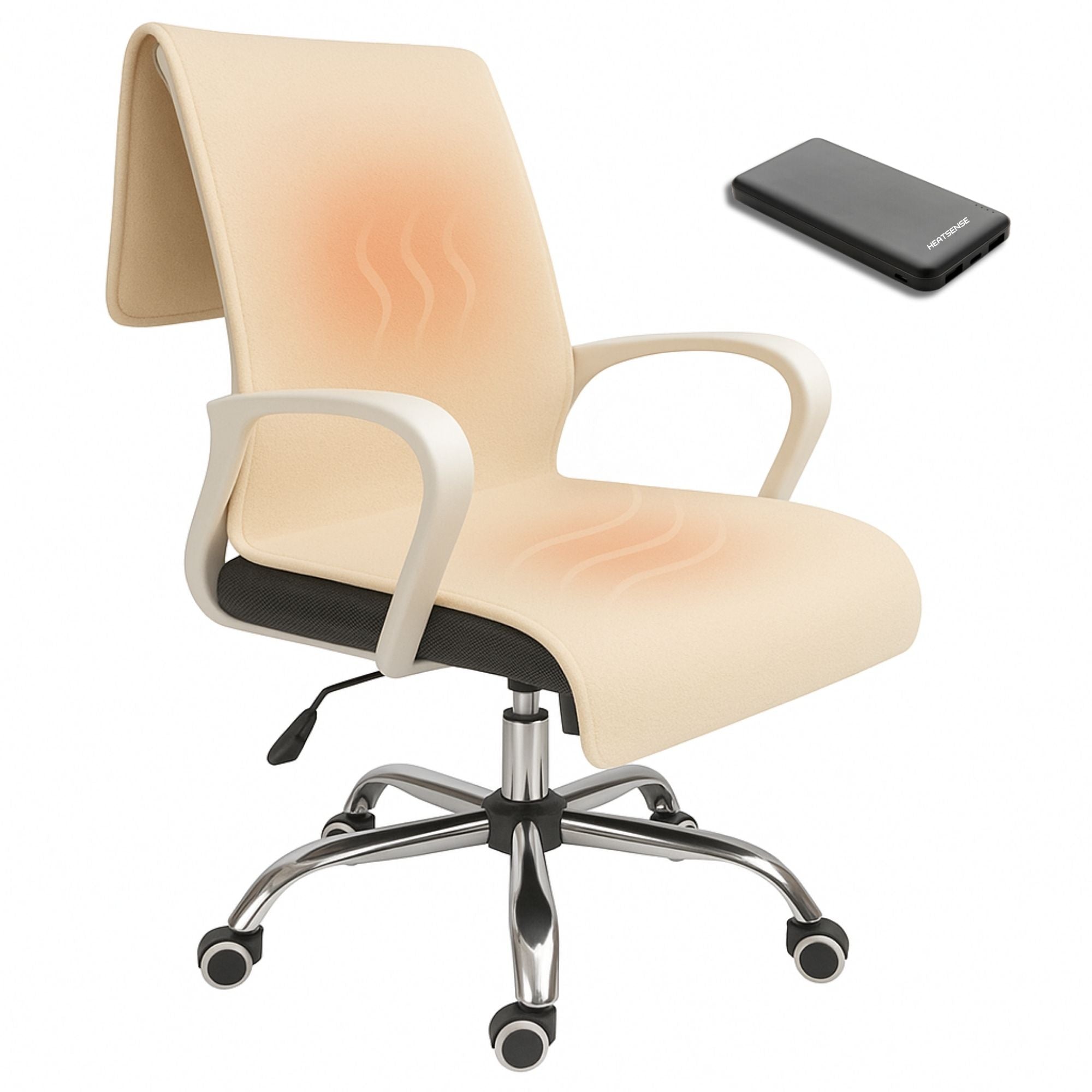 Stoelverwarming | Beige