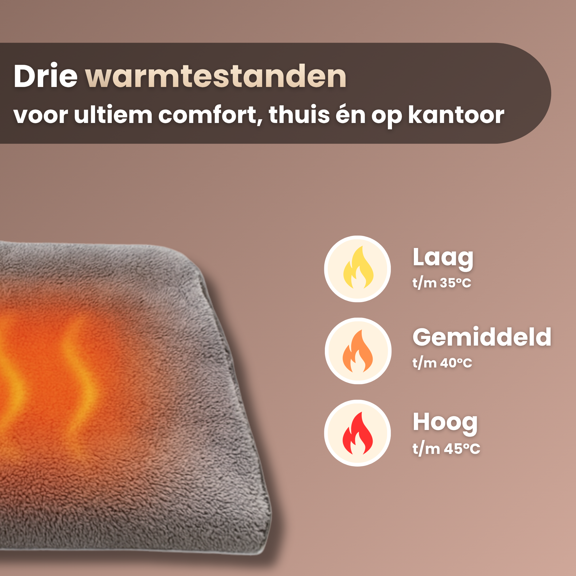 Stoelverwarming | Antraciet