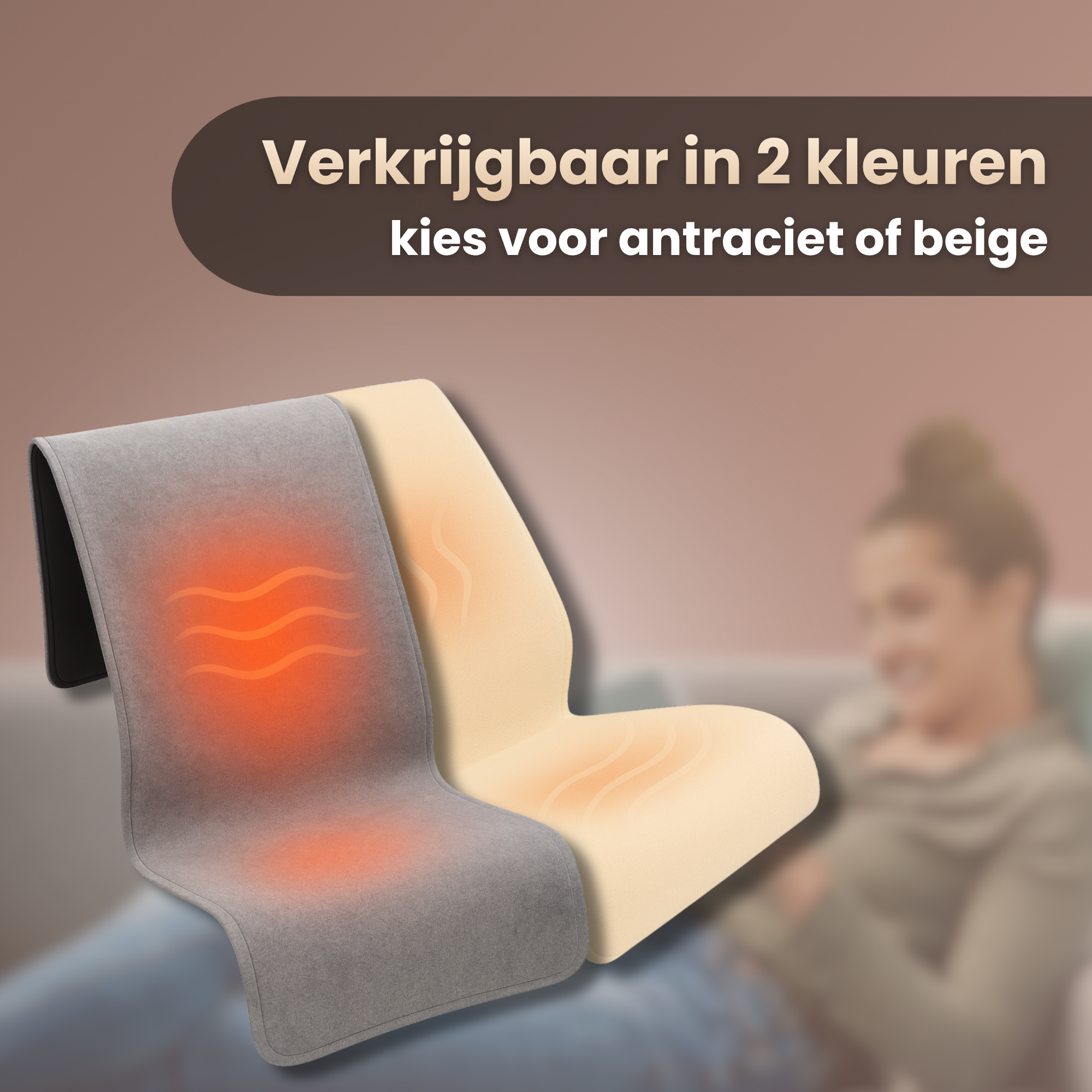 Stoelverwarming | Beige